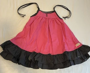 Nelly Madison Size 7/8 Hannah Boutique Girls Dress Black Pink New - Picture 1 of 7