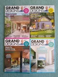 4 GRAND DESIGNS MAGAZINES FROM 2021 - Picture 1 of 8