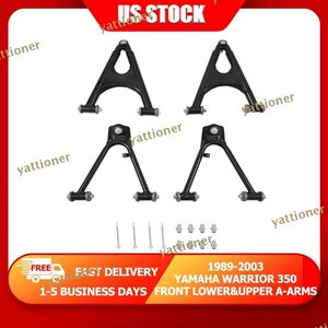Steel Front A-Arms Yamaha Warrior 350 1989-2003 Direct Fit Control Arms FreeShip - Picture 1 of 14