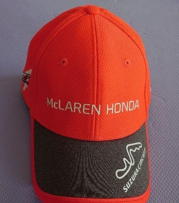 McLaren Honda Limited Cap Hat Alonso Vandoorne 2017 F1 JAPAN GP SUZUKA Used - Image 1 of 4