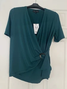 NEXT Maternity - Green wrap top size 6 - Picture 1 of 5