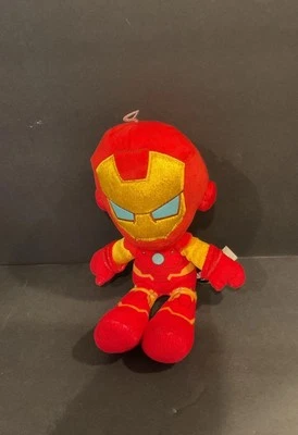Mattel Marvel Ironman Plush Avenger Super Hero 2021 9 pulgadas de alto. Foto 1 de 2