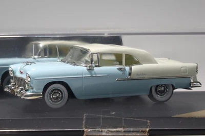 Chevy Belair 1955 1/43 Vitesse cerrado convertible azul y blanco Foto 1 de 4