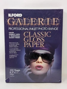 Ilford Galerie Classic Glanzpapier 8,5 x 11 Zoll 100 Blatt NEU - Bild 1 von 5