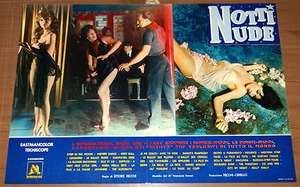set completo 8 fotobuste film NOTTI NUDE mondo movie 1963 DOLCE VITA - Foto 1 di 9
