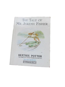 Beatrix Potter: Small 2 inch boook. Tale of Mr. Jeremy Fisher. - Picture 1 of 5