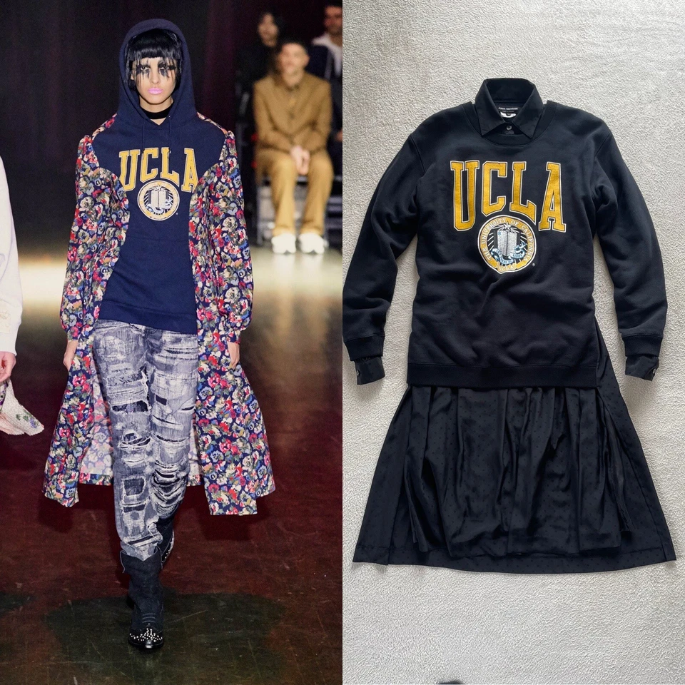 Vestido de acoplamiento en capas Junya Watanabe Comme Des Garcons AD2019 Foto 1 de 4