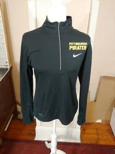 Pittsburgh Pirates Nike Dri-Fit MLB Women's M Element Half Zip Pullover - Picture 1 of 9