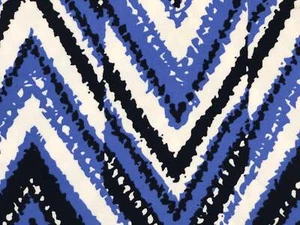 Liverpool Knit Geometric Print Fabric - Picture 1 of 6