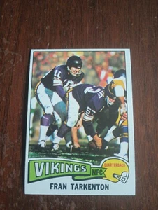 1975 Topps #400 Fran Tarkenton (NRMT+) - Picture 1 of 2