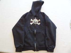 Disneyland Pirates Of The Caribbean Dead Men Tell No Tales Hoodie Youth Large - Picture 1 of 10