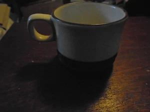 Potter's Wheel Rust Red by Denby-Langley Coffee Cup B24 - Picture 1 of 3