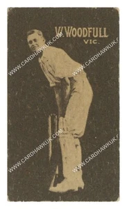 Hoadley Chocolates - 'Cricketers (Brown)' (1933) - W. Woodfull (Victoria) - Picture 1 of 2