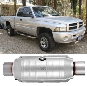 2.5" Inlet/Outlet Catalytic Converter Heat Shield EPA For Dodge Ram 1500 5.2L - Picture 1 of 12