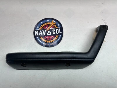 1990-1997 MAZDA MIATA INTERIOR DOOR HANDLE ARM REST, DRIVER SIDE, BLACK, OEM - Image 1 of 4