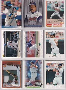 Eddie Murray Sammlung 27 einzelne Dodgers Orioles Indianer Karten Lot B - Bild 1 von 3