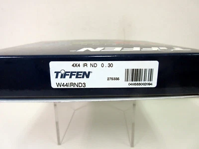 Tiffen Full Spectrum IRND Filter (4 x 4", 1-Stop) - 0.3 Optical Density - Image 1 of 3