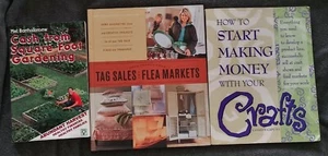 Good Things From TAG SALES And FLEA MARKETS + 2 More Books To Make Money at Home - Picture 1 of 12
