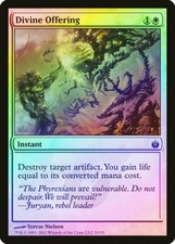 Divine Offering FOIL Mirrodin Besieged PLD White Common MAGIC CARD ABUGames