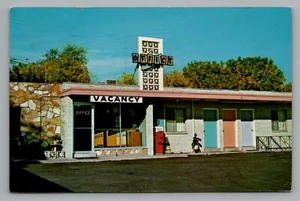 Postal Rainbow Motel Salt Lake City Utah Bastrop TX Cancelar 1969 sin sello - Imagen 1 de 2