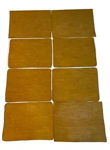 8 Vtg DANSK Placemats Napkin Finnish Accent 100% Linen Ritva Puotila Topaz 3 NWT - Picture 1 of 12