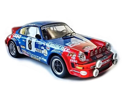 1:10 RC Clear Body Shell - Classic 1982 Porsche 911 Rally with Esso livery - Image 1 of 4