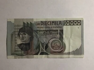 Billet Italie 10 000 Lire 1976 - Picture 1 of 2