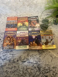 Rare Vintage Star Wars Young Jedi Knights 7 Book Lot. Luke Skywalker Lesung - Bild 1 von 21