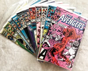 Avengers #245 #247 #250 #251 #253 #254 #255 #256 #258 #259 Annual #13 Run! - Picture 1 of 12