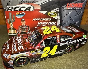 2011 Jeff Gordon Drive To End Hunger ‘Phoenix Raced Win’ 1/24 LIONEL ELITE - Picture 1 of 4