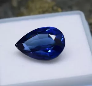 Bella pietra preziosa libera certificata 8,30 ct naturale nuova tanzanite blu taglio pera - Foto 1 di 4