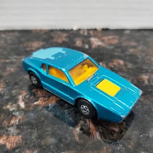 VINTAGE Matchbox Lesney Superfast No. 65 Saab Sonett III Blue 1973 England BLUE - Picture 1 of 6