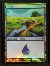 MTG 1x Foil ISLAND (286) Lorwyn (LP)