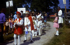35mm Slide - Water Lily Queen Procession, Redesmere, Siddington, Cheshire, 1975