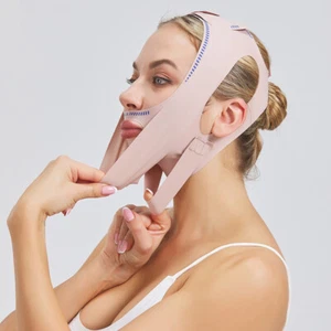 Facial Slimming Face Lift Up Band Mask Reduce Double Chin V-Line Shaping Band-vm - Picture 1 of 7