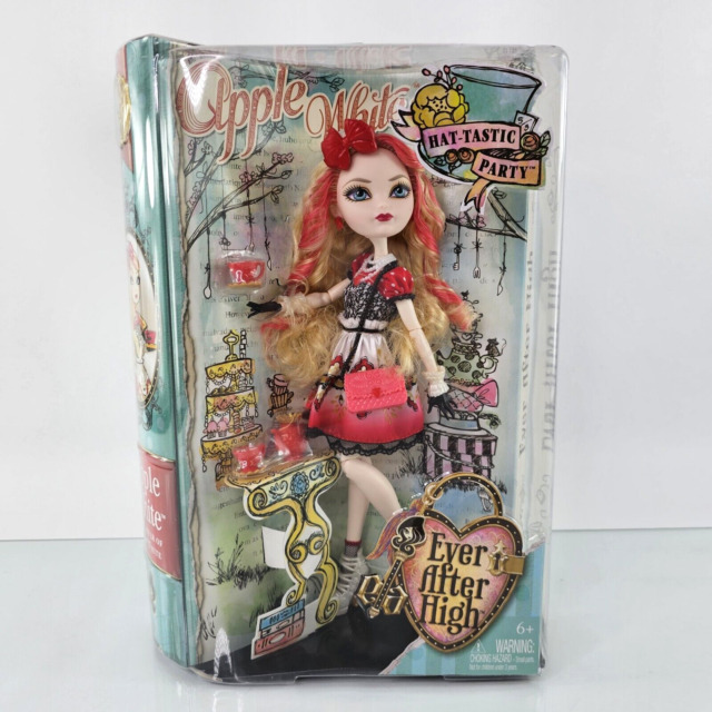 Ever After High Apple White Doll Hat-Tastic Party Daughter of Snow White  NIB