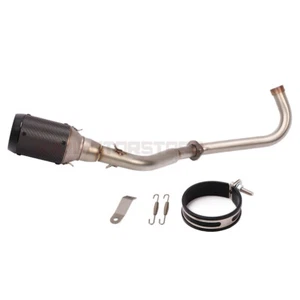 Silenciador trasero de carbono sistema de escape completo para motocicleta Honda Grom Msx125 13-20 - Imagen 1 de 3