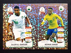 2022 3R B Qatar World Cup FIFA #171-382 SALEM AL-DAWSARI / NEYMAR JR. Sticker - Picture 1 of 3