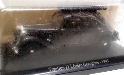 Atlas Editions 1/43 Scale 6112/504 - 1941 Citroen Traction Lagere Gazogene Grey - Image 1 of 4