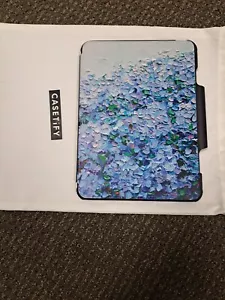 CASETiFY Impact Folio Case for iPad Pro 11" (3rd/4th Gen) - Nantucket Blue Hydra - Picture 1 of 5