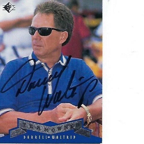DARRELL WALTRIP SIGNED 1995  UPPER DECK SP #130 - NASCAR - Image 1 of 1