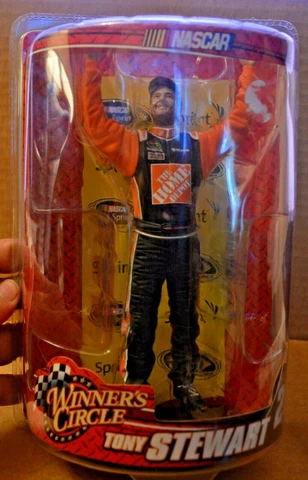 Nascar Winners Circle Tony Stewart #20 Action Figure Figurine NEW Racing Cover