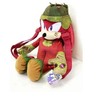 Sonic Prime Knuckles 18" Plüschrucksack - Bild 1 von 3