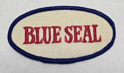 Vintage BLUE SEAL Embroidered Fabric Patch - Image 1 of 3