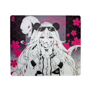 Uncle Panda Glass Mouse Pad from Japan Brand New Gaming Goods Item Rare Home - Afbeelding 1 van 12