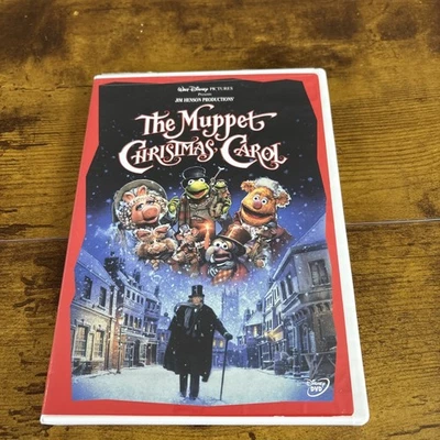 The Muppet Christmas Carol (DVD, 1992) Michael Caine As Scrooge Disney Foto 1 de 3