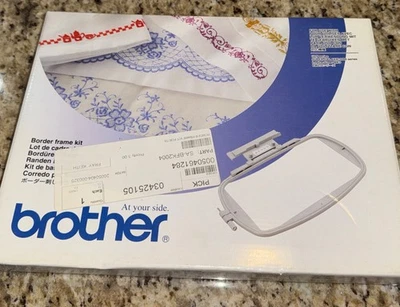 NIB Brother Border Frame Kit SA-BFK2004 With 51 Designs on Disk Media - Image 1 of 4