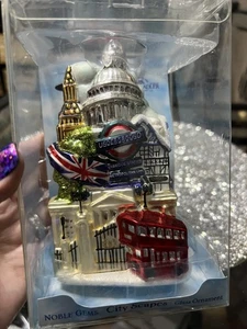 Kurt S. Adler City Scapes Ornament London Glas - Bild 1 von 18