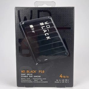 Western Digital Black P10 4TB External 2.5 inch (WDBA3A0040BBKWESN) Hard Drive - Picture 1 of 11