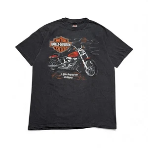 Harley Davidson A Ride Beyond Ordinary Flagstaff Az Para Hombres Talla XL De Colección Años 80 90 - Imagen 1 de 9
